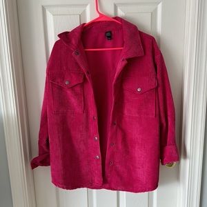 Wild Fable pink shacket